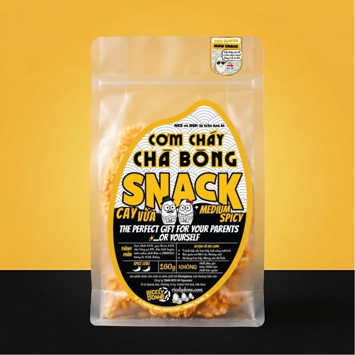 Snack chà bông truyền thống - cay vừa (160g)