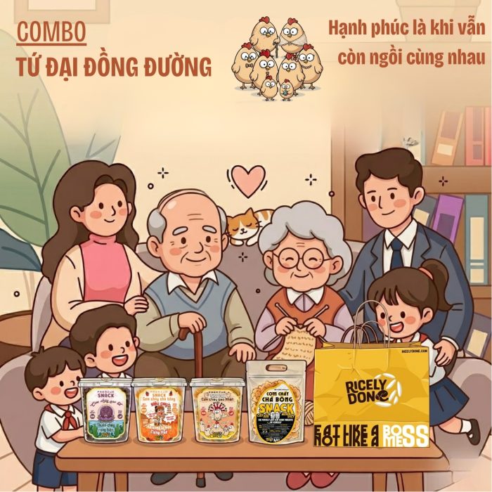 COMBO: Tứ đại đồng đường